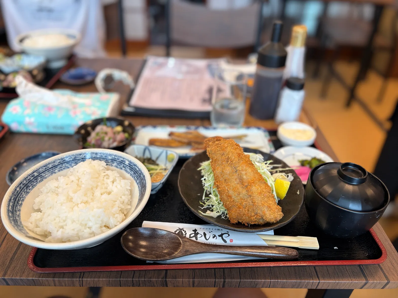アジフライの極み あじのやの鯵づくし定食